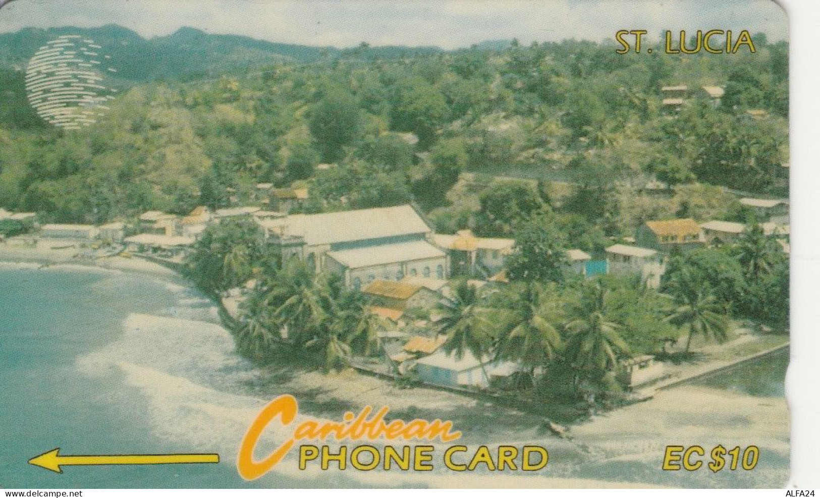 PHONE CARD ST LUCIA  (E105.19.5 - Santa Lucía