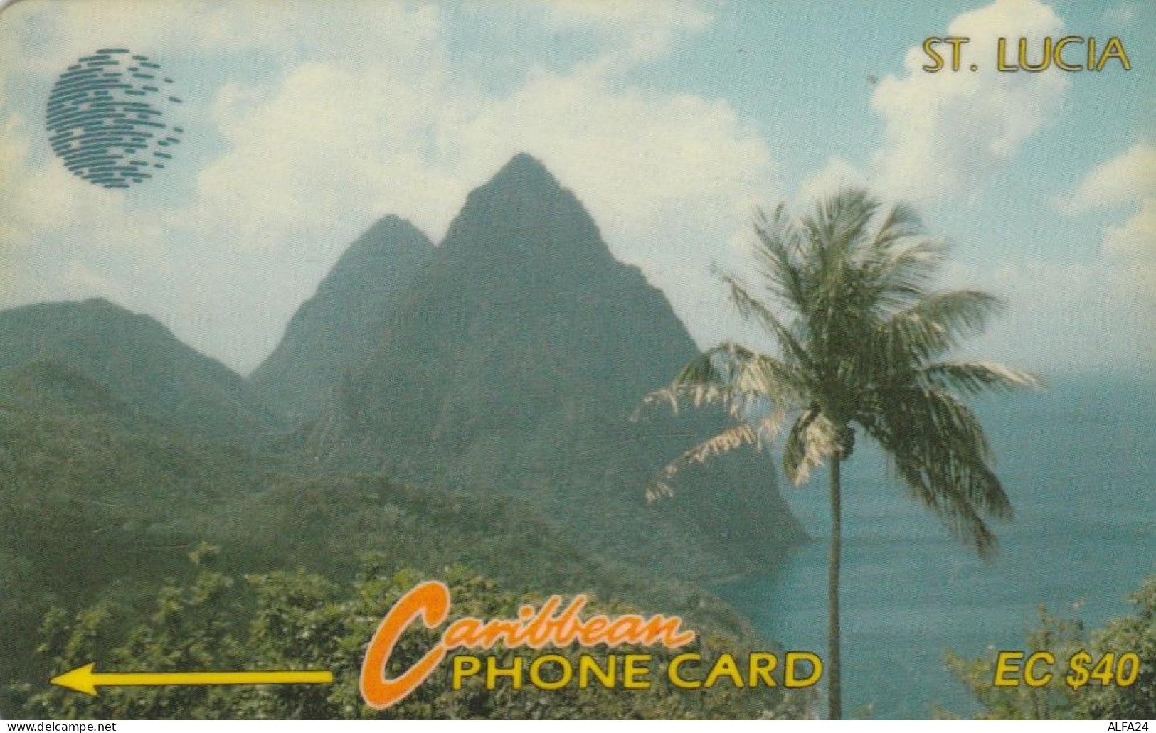 PHONE CARD ST LUCIA  (E105.18.6 - Santa Lucía