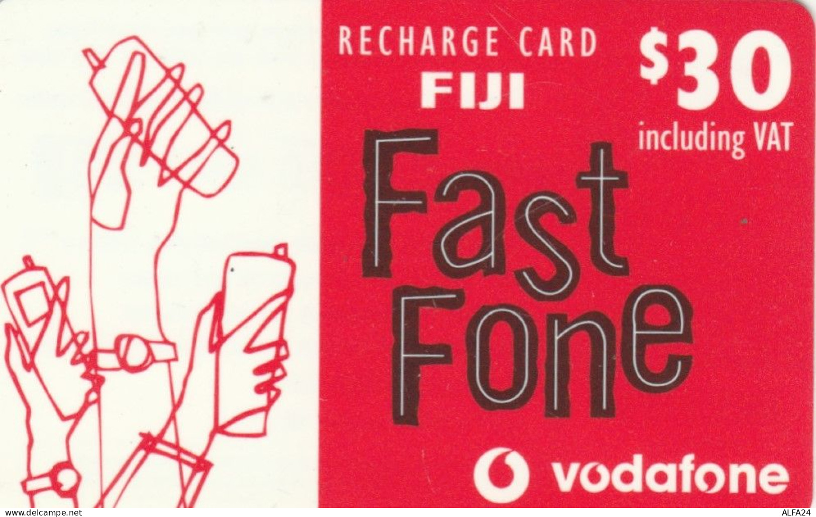 PREPAID PHONE CARD FIJI  (E105.17.8 - Fiji