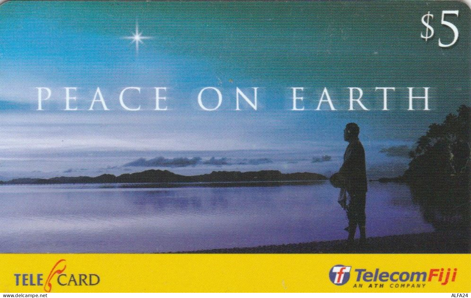 PREPAID PHONE CARD FIJI  (E105.16.5 - Fidji