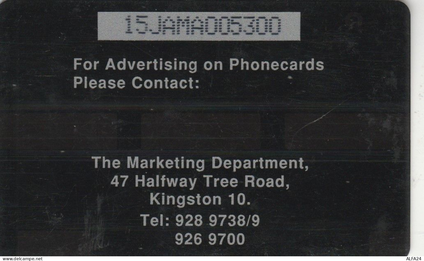 PHONE CARD JAMAICA  (E105.15.1 - Jamaica