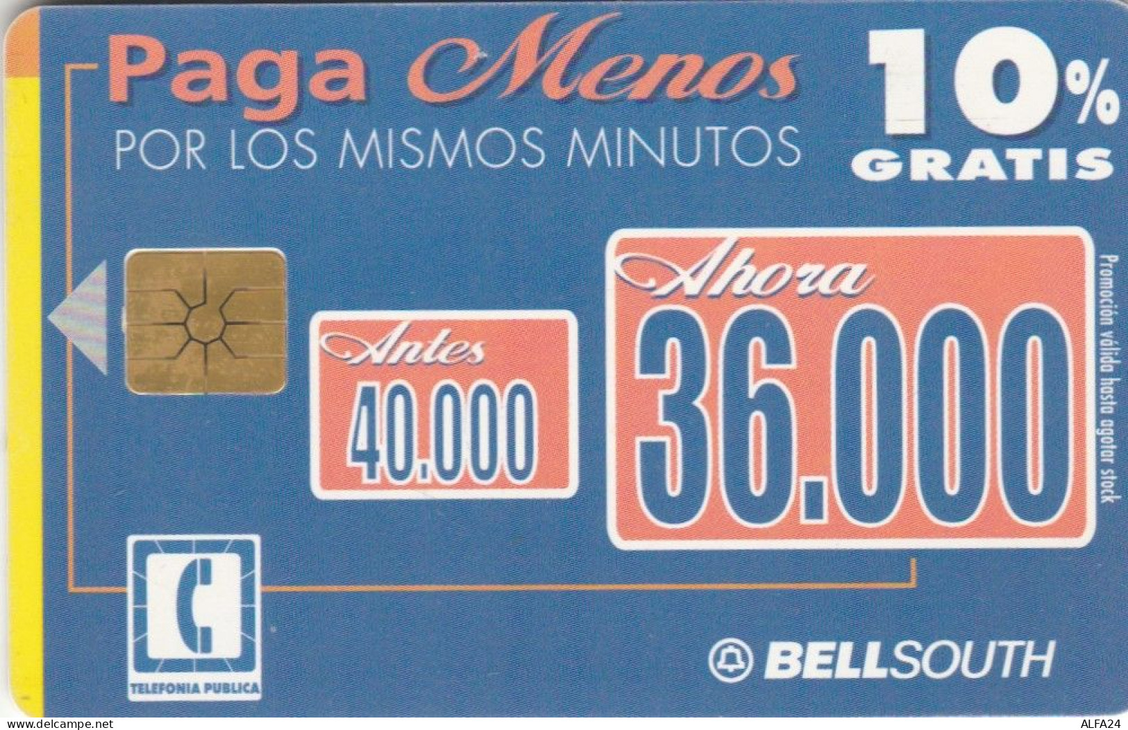 PHONE CARD ECUADOR  (E105.11.2 - Ecuador