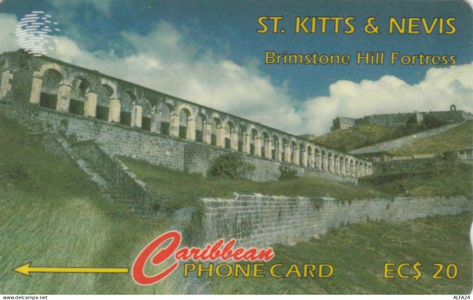 PHONE CARD ST KITTS NEVIS  (E105.11.6 - Saint Kitts & Nevis