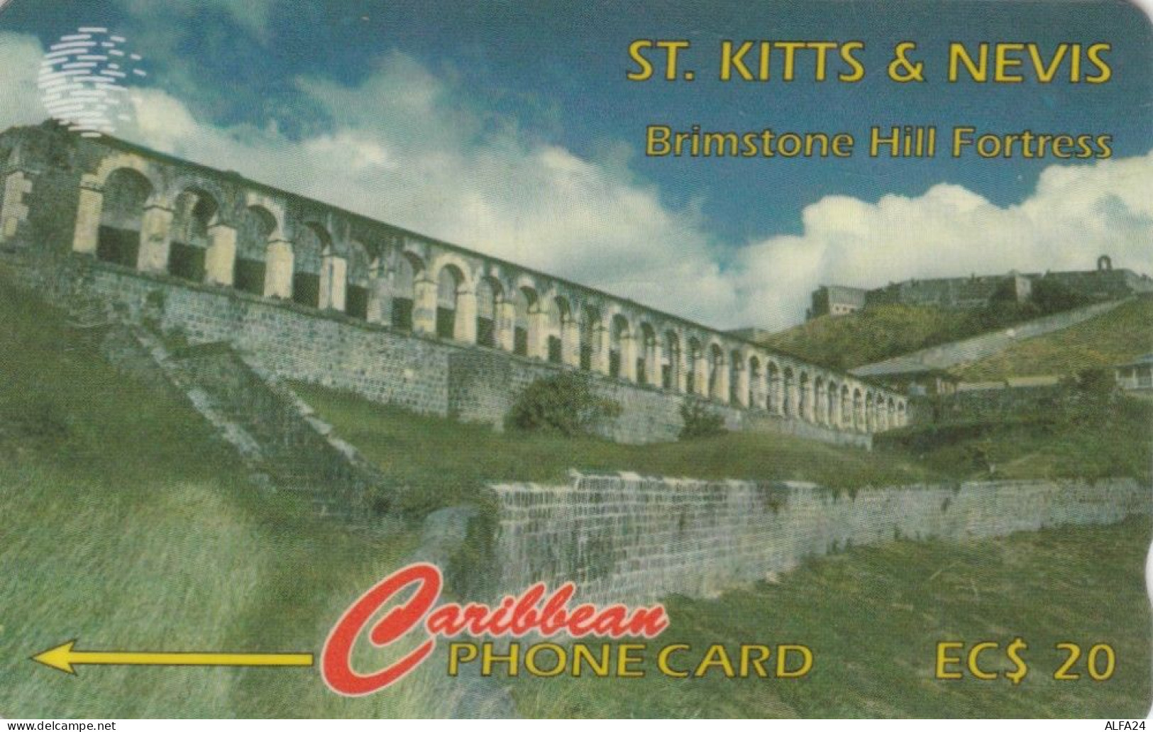 PHONE CARD ST KITTS NEVIS  (E105.11.6 - St. Kitts En Nevis