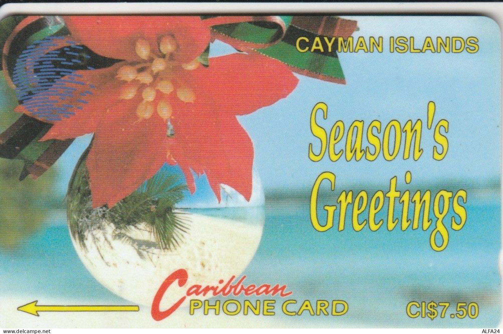 PHONE CARD CAYMAN ISLANDS  (E105.9.1 - Kaimaninseln (Cayman I.)