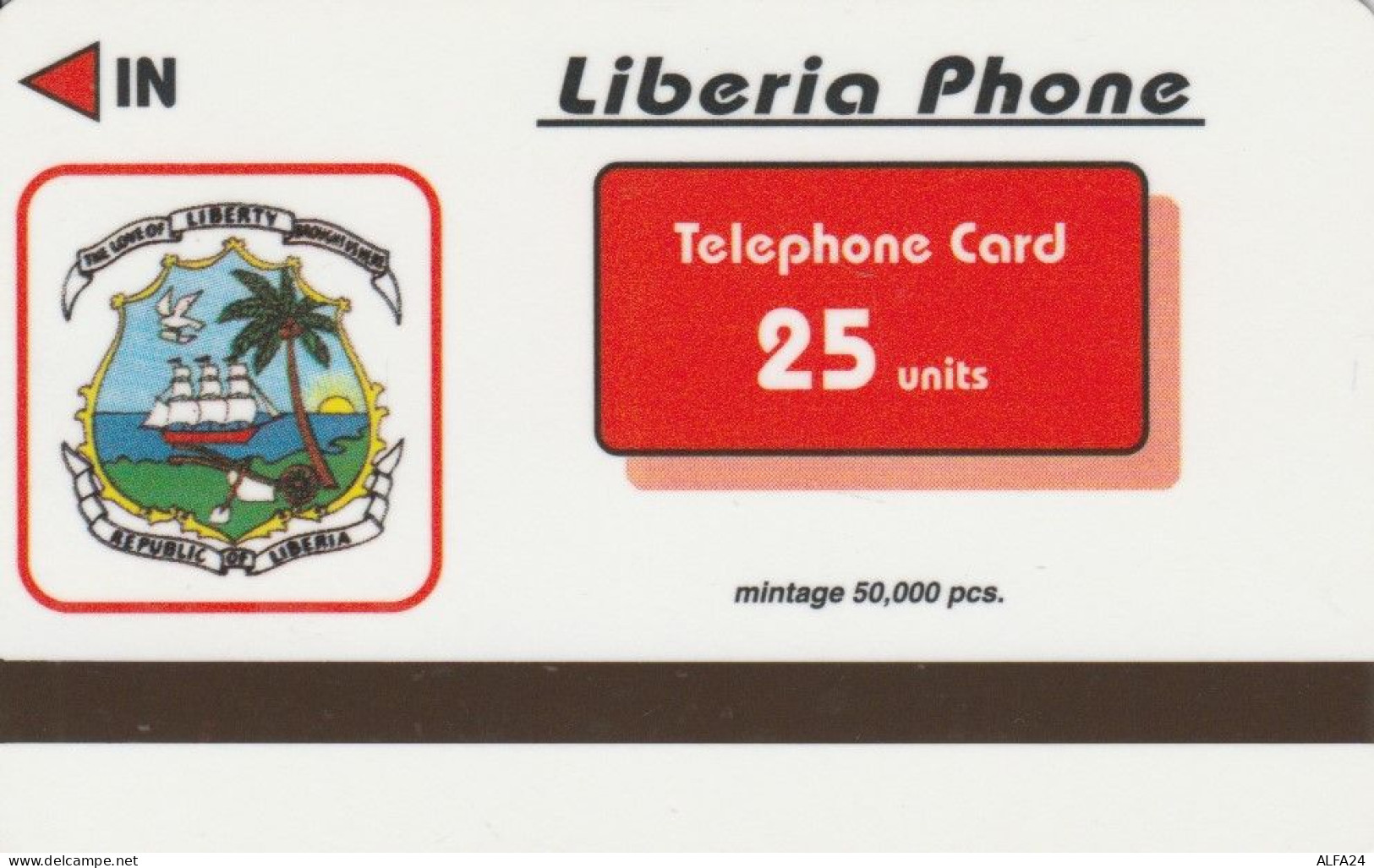 PHONE CARD LIBERIA  (E105.8.7 - Liberia