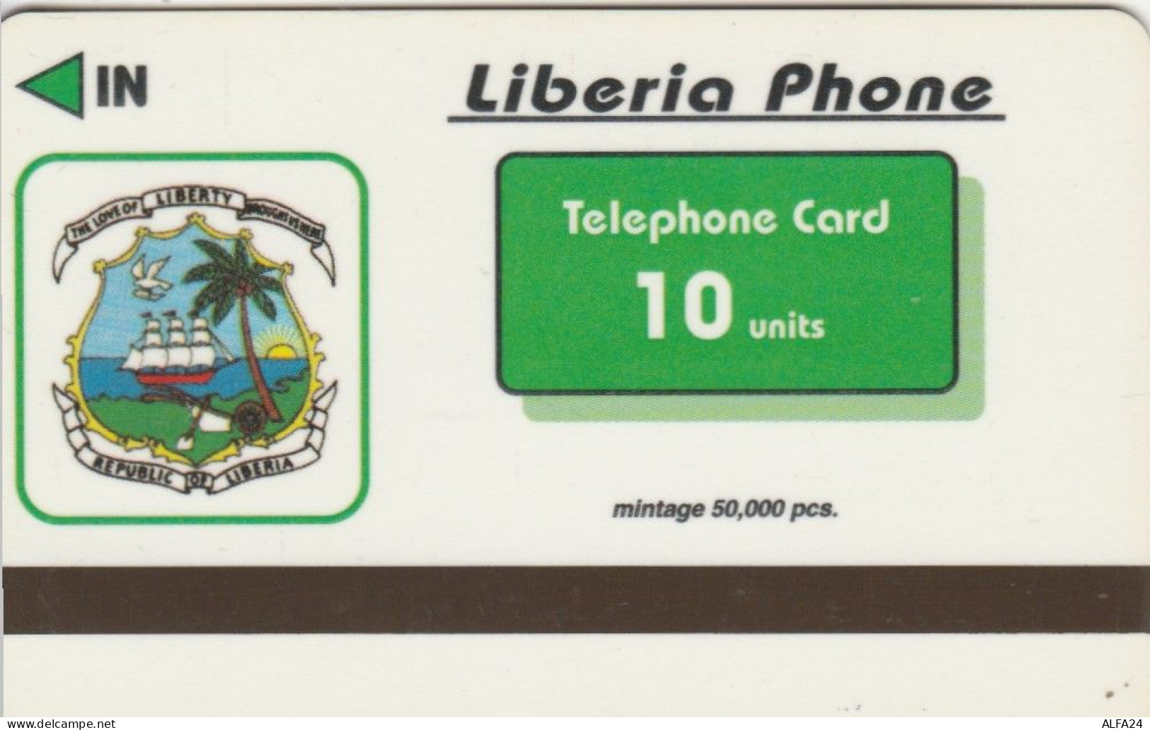 PHONE CARD LIBERIA  (E105.6.5 - Liberia