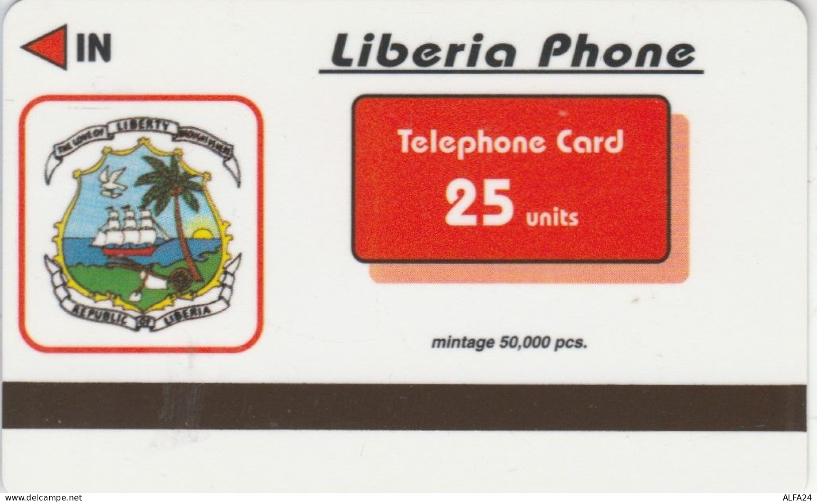 PHONE CARD LIBERIA  (E105.7.1 - Liberia