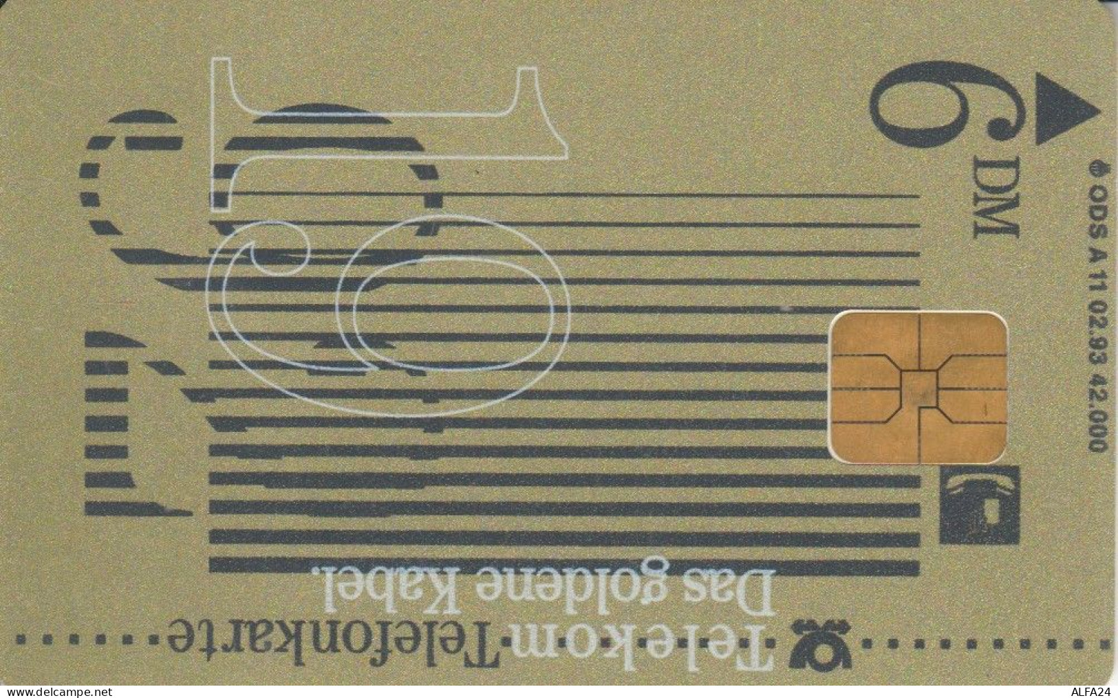 PHONE CARD GERMANIA SERIE A  (E105.1.1 - A + AD-Reeks :  Advertenties Van D. Telekom AG