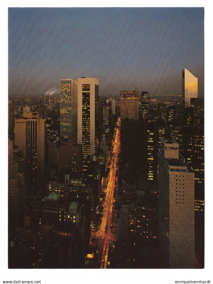 NEW YORK CITY (ESTADOS UNIDOS) // 57TH STREET LOOKING EAST (1981) - Mehransichten, Panoramakarten