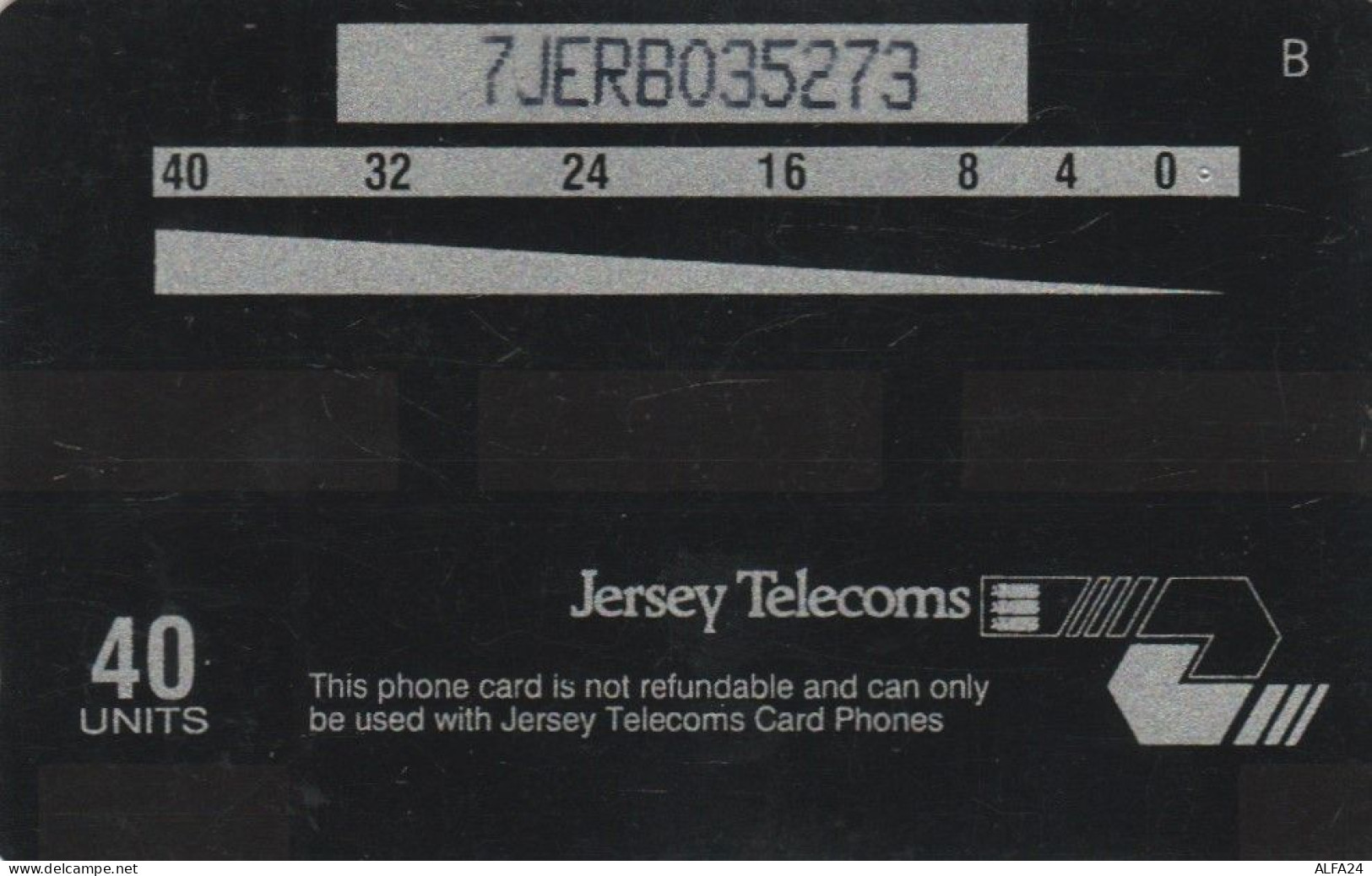 PHONE CARD JERSEY  (E106.40.6 - Jersey Et Guernesey