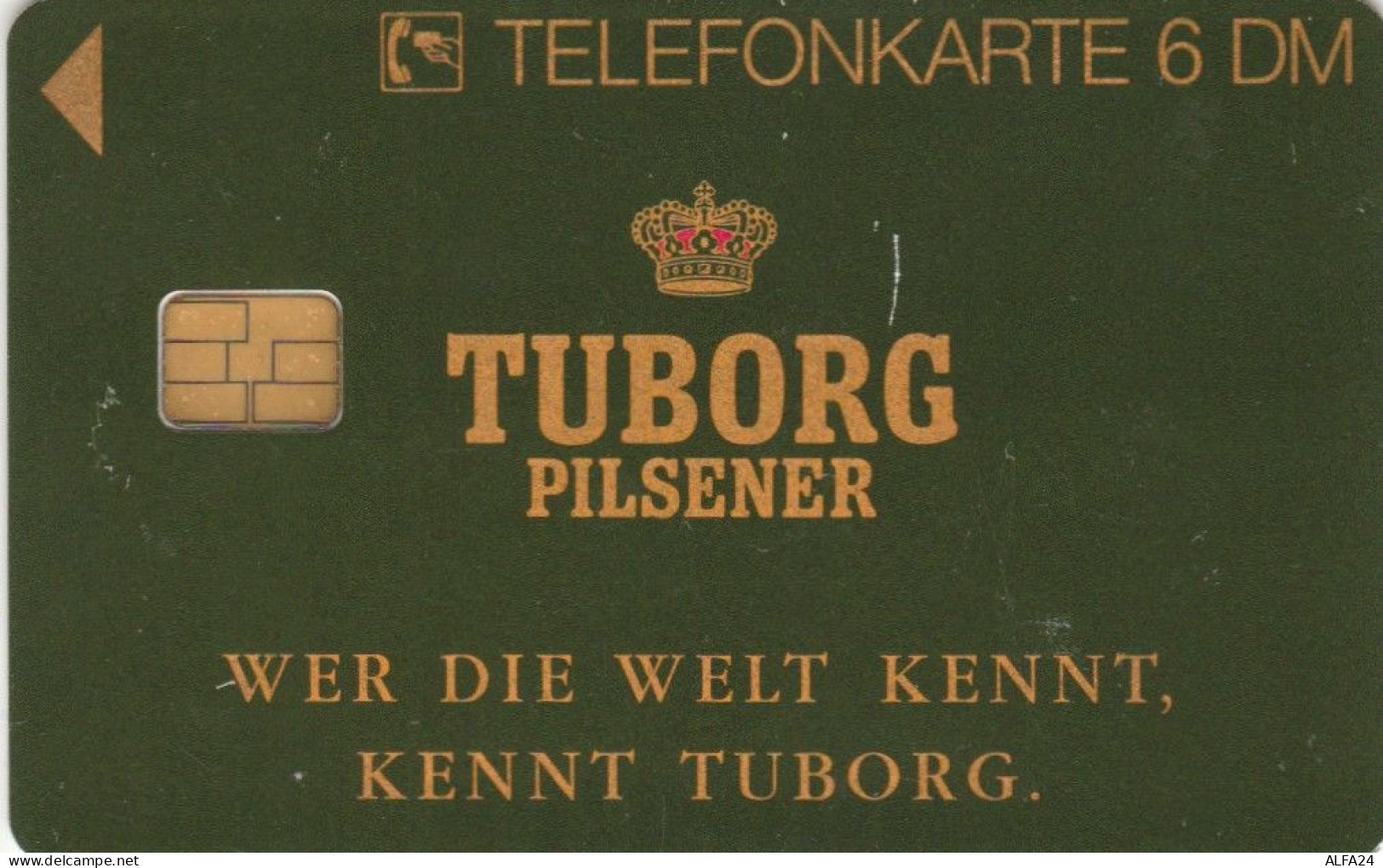 PHONE CARD GERMANIA SERIE K TIR 3500  (E106.34.4 - K-Series: Kundenserie