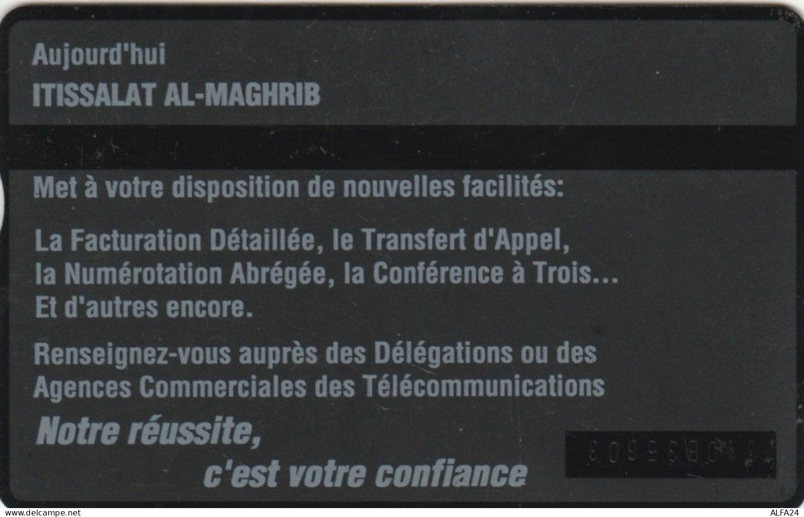 PHONE CARD MAROCCO  (E106.25.4 - Morocco