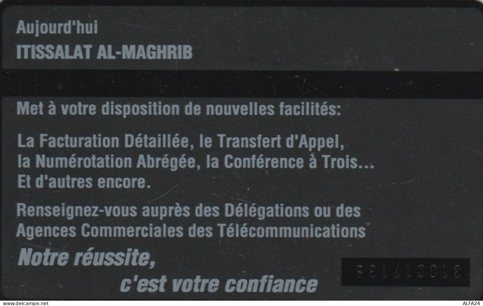 PHONE CARD MAROCCO  (E106.25.3 - Marocco