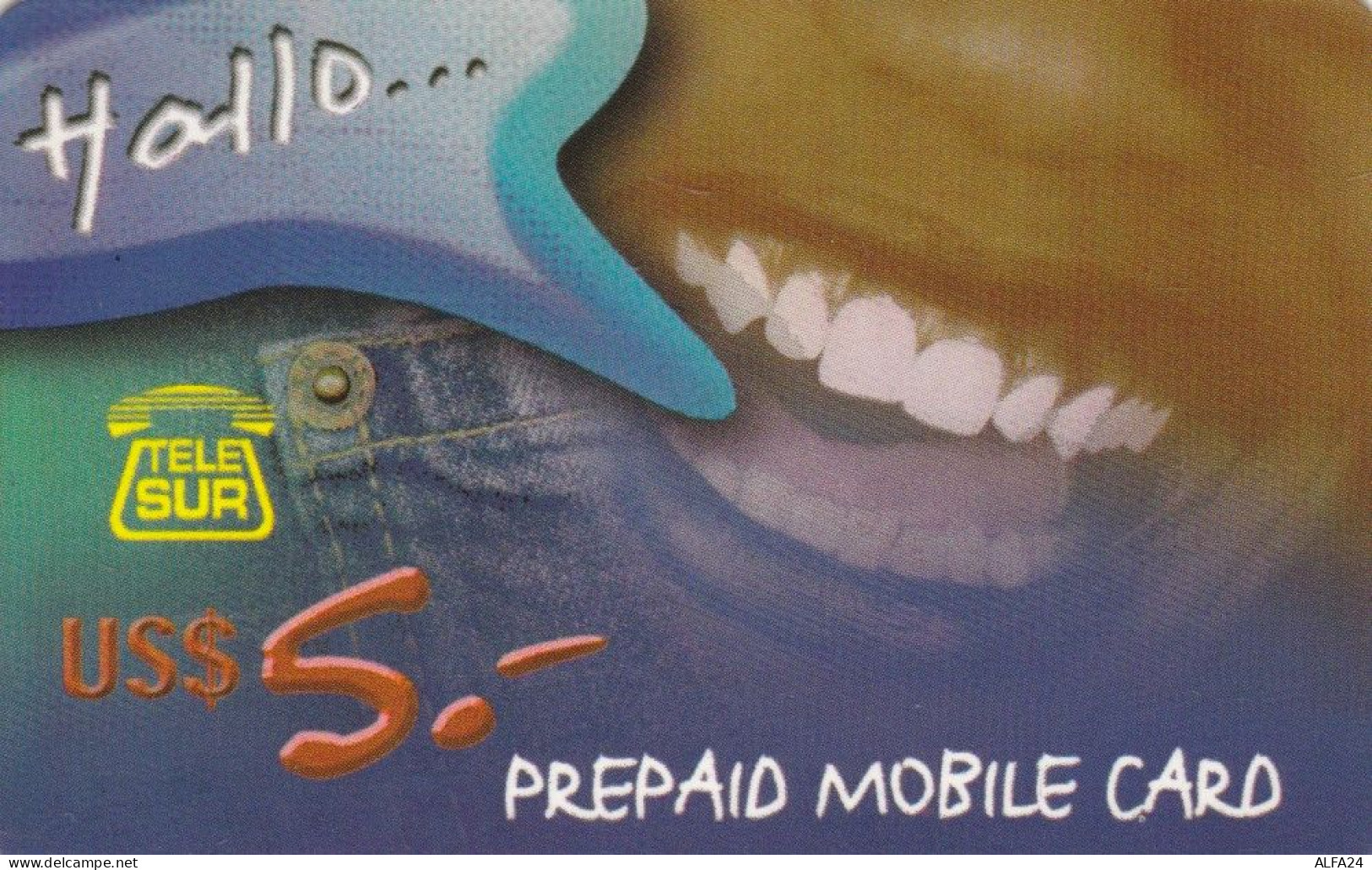 PREPAID PHONE CARD SURINAME  (E106.17.4 - Suriname