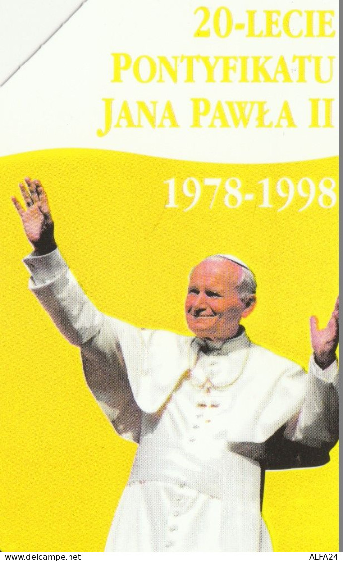 PHONE CARD POLONIA PAPA URMET  (E106.14.7 - Polonia