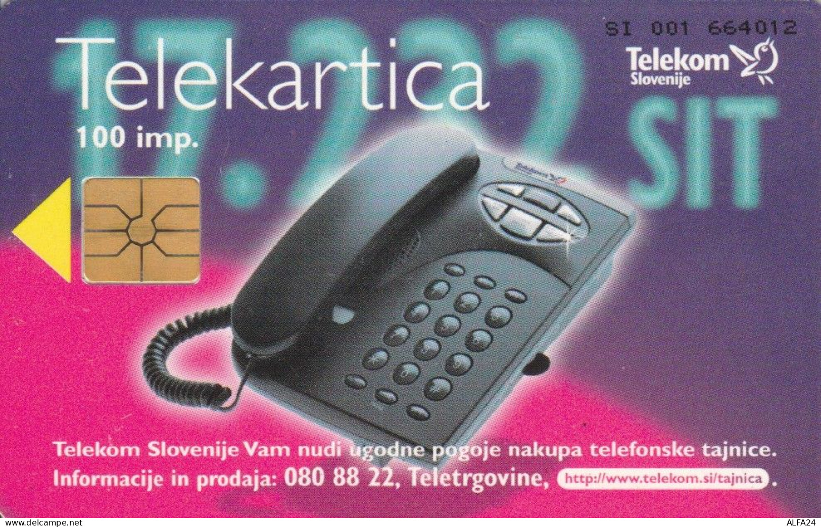 PHONE CARD SLOVENIA  (E106.11.7 - Slovenia