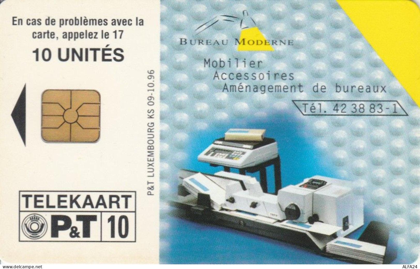 PHONE CARD LUSSEMBURGO  (E106.10.5 - Lussemburgo