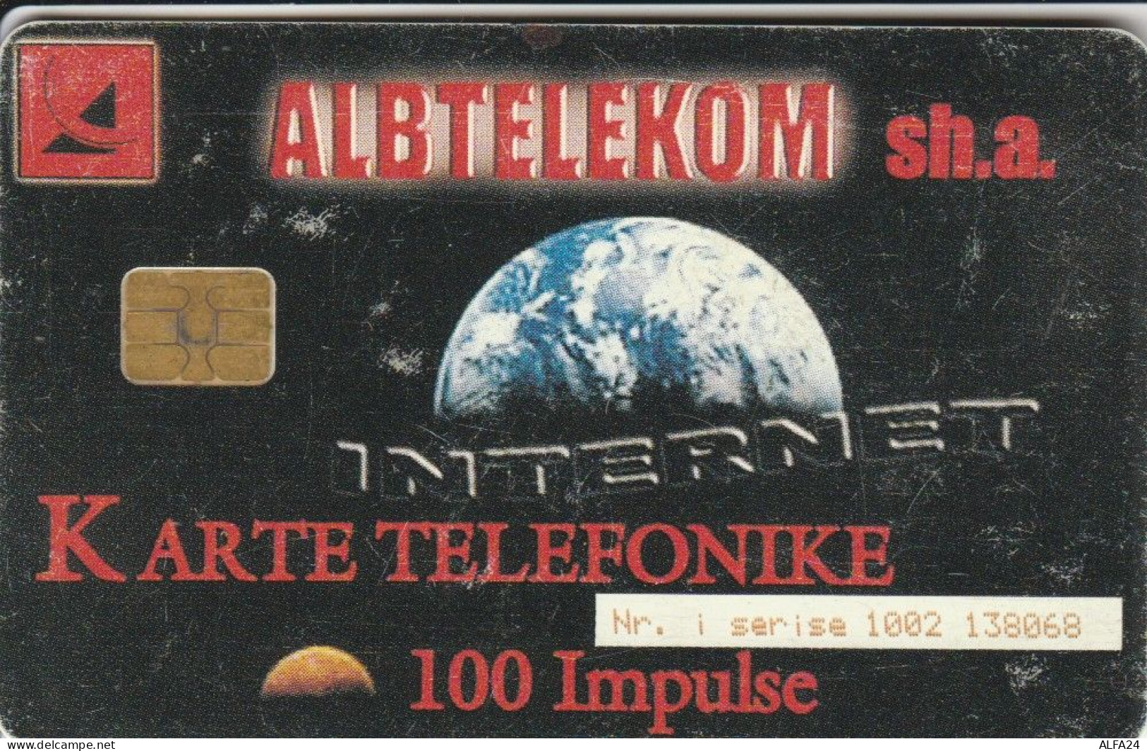 PHONE CARD ALBANIA  (E106.8.1 - Albanie