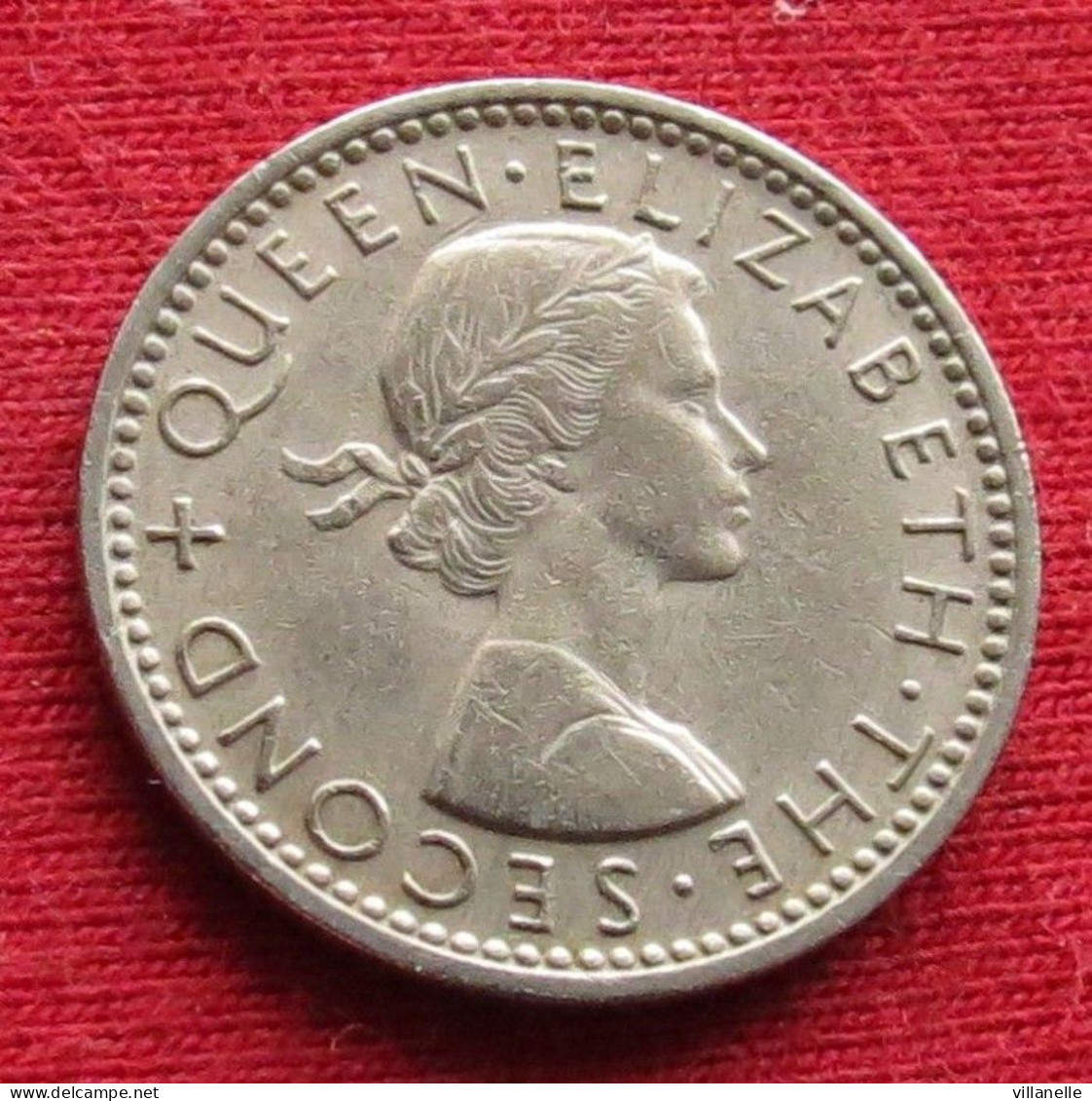 New Zealand 6 Pence 1958 KM# 26.2 *V2T Sixpence Nova Zelandia Nuova Zelanda Nouvelle Zelande Six - Nueva Zelanda