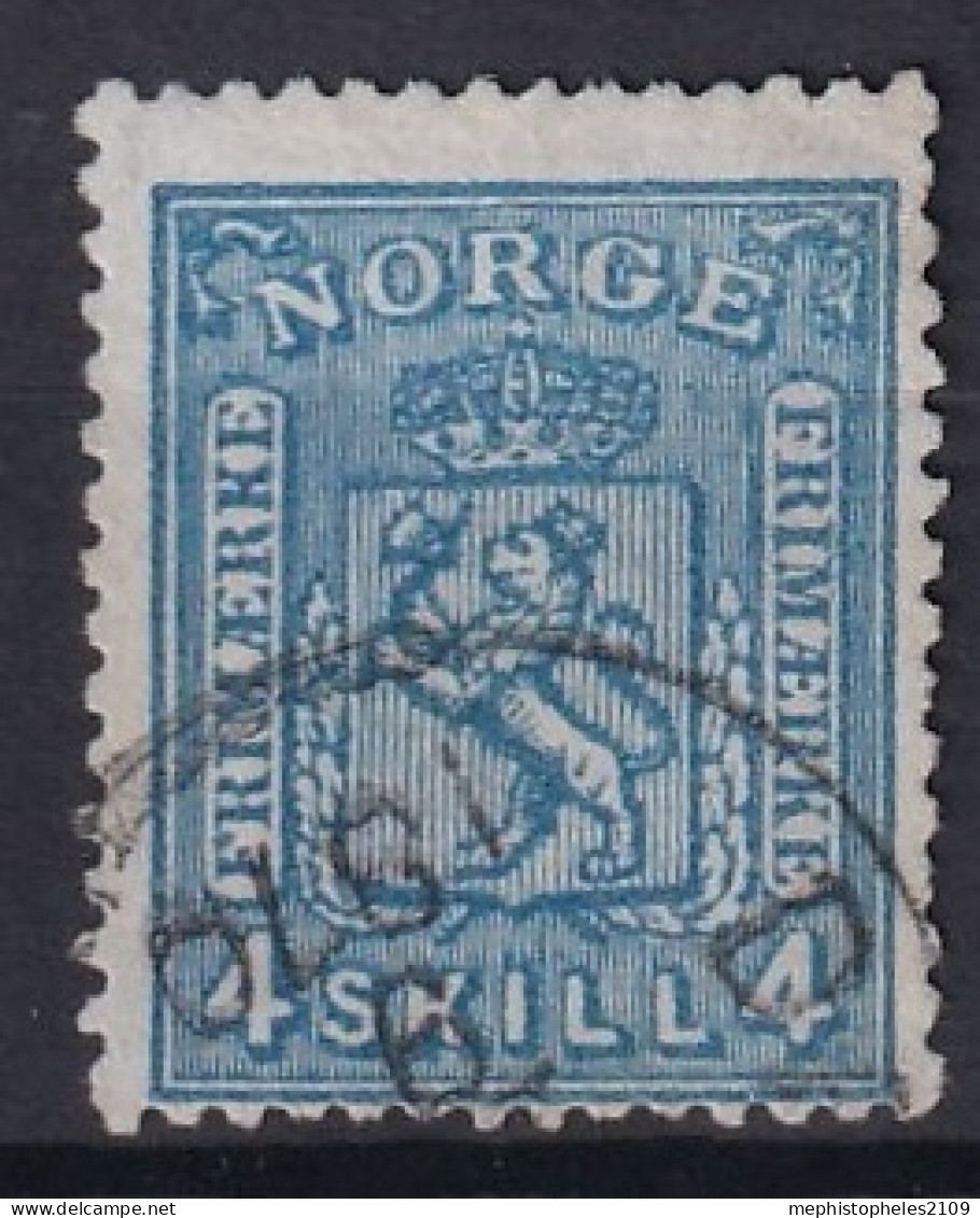 NORWAY 1867 - Canceled - Sc# 14 - Used Stamps