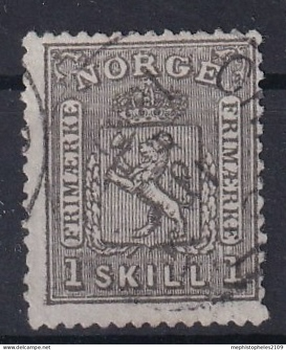 NORWAY 1868 - Canceled - Sc# 11 - Used Stamps