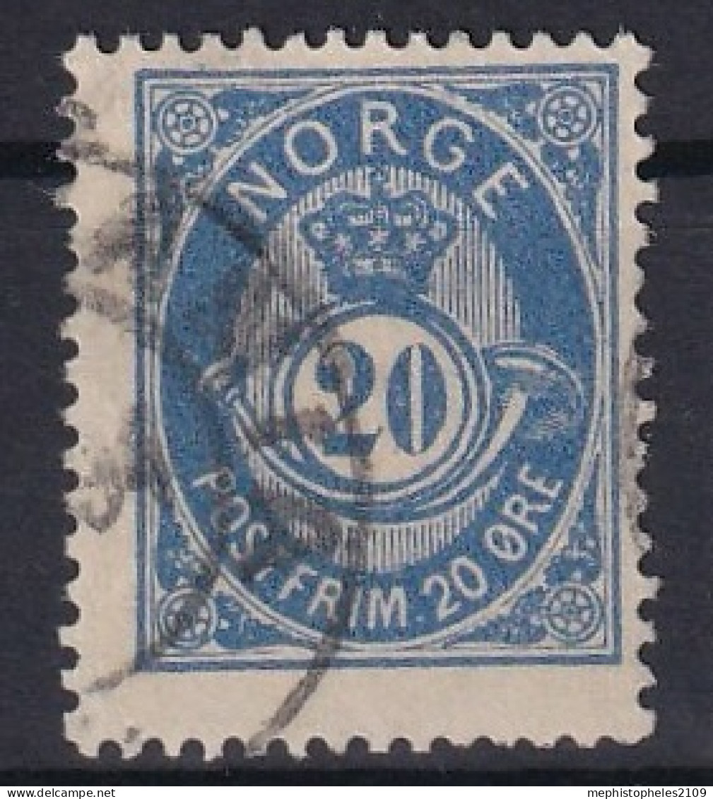 NORWAY 1886 - Canceled - Sc# 44 - Usati