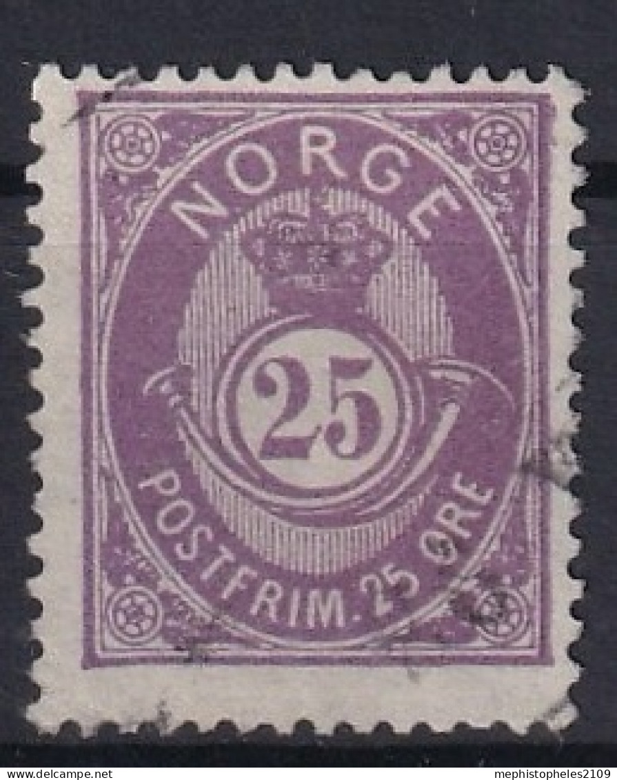 NORWAY 1884 - Canceled - Sc# 45 - Usati