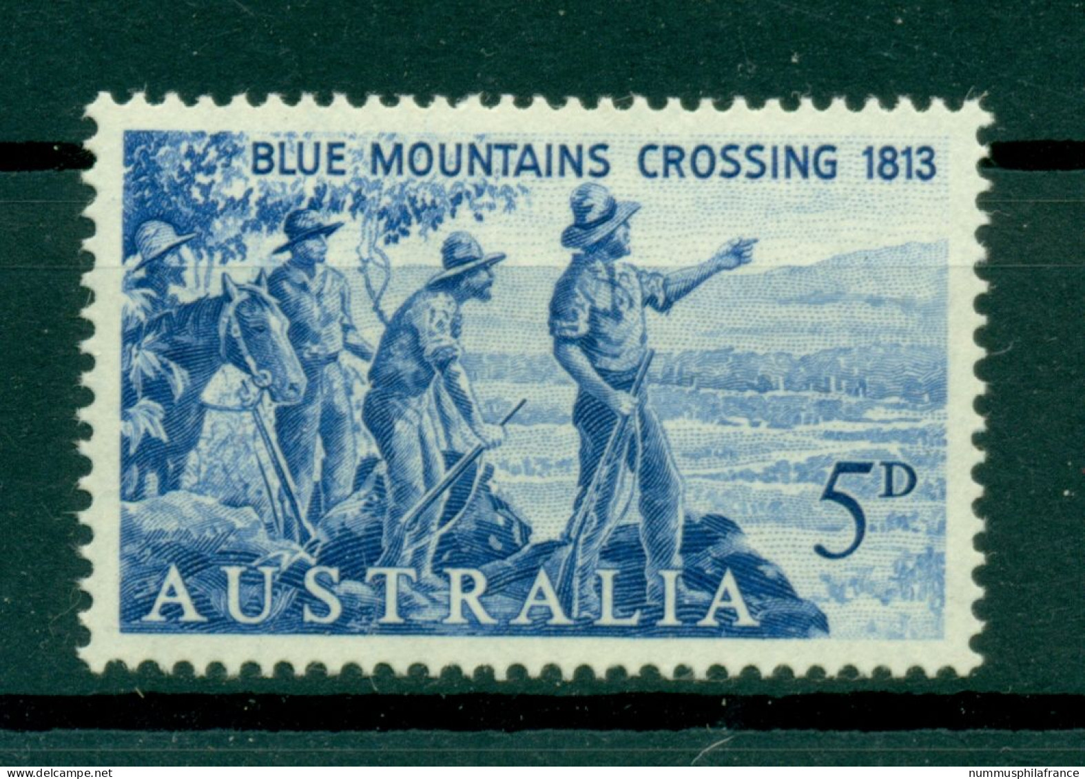 Australie 1963 - Y & T N. 288 - Traversée Des Montagnes Bleues (Michel N. 327) - Nuovi