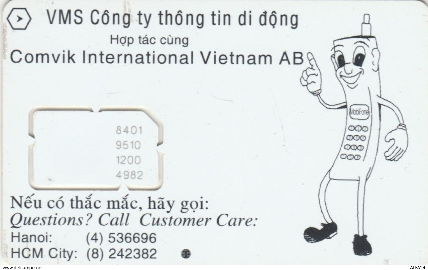 GSM SIM VIETNAM  (E107.11.4 - Viêt-Nam