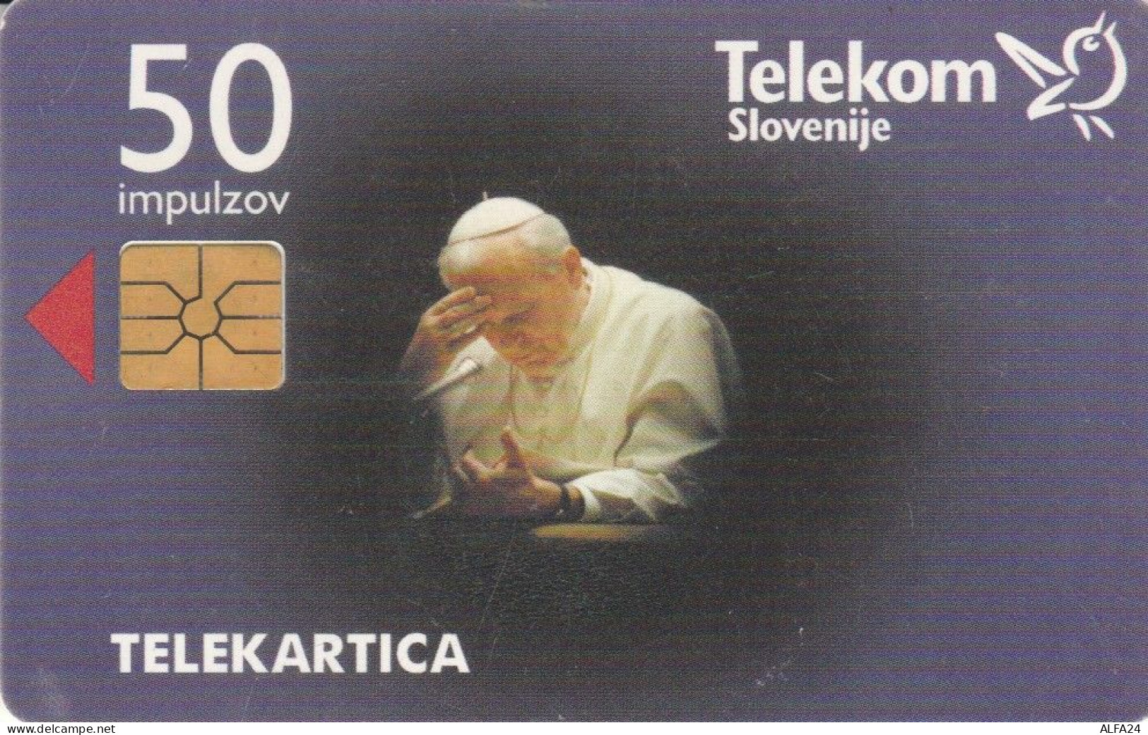 PHONE CARD SLOVENIA PAPA  (E107.29.2 - Slovenia