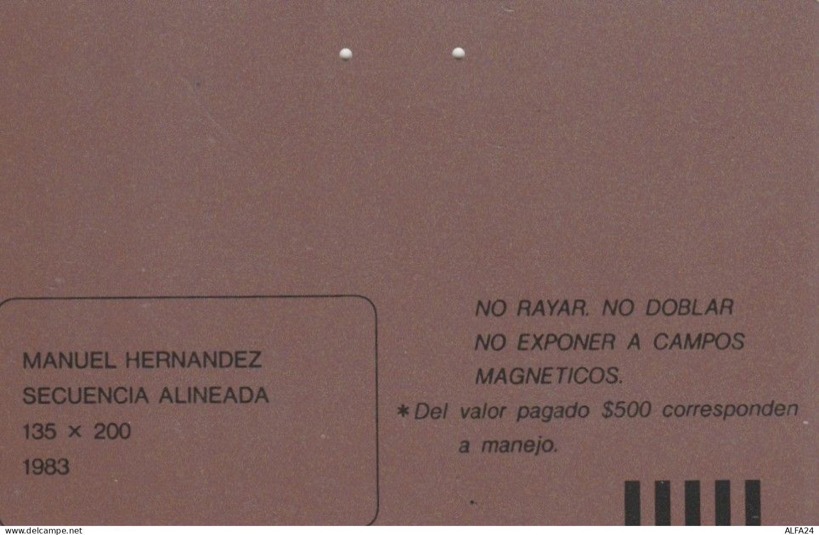 PHONE CARD COLOMBIA  (E107.26.7 - Colombia