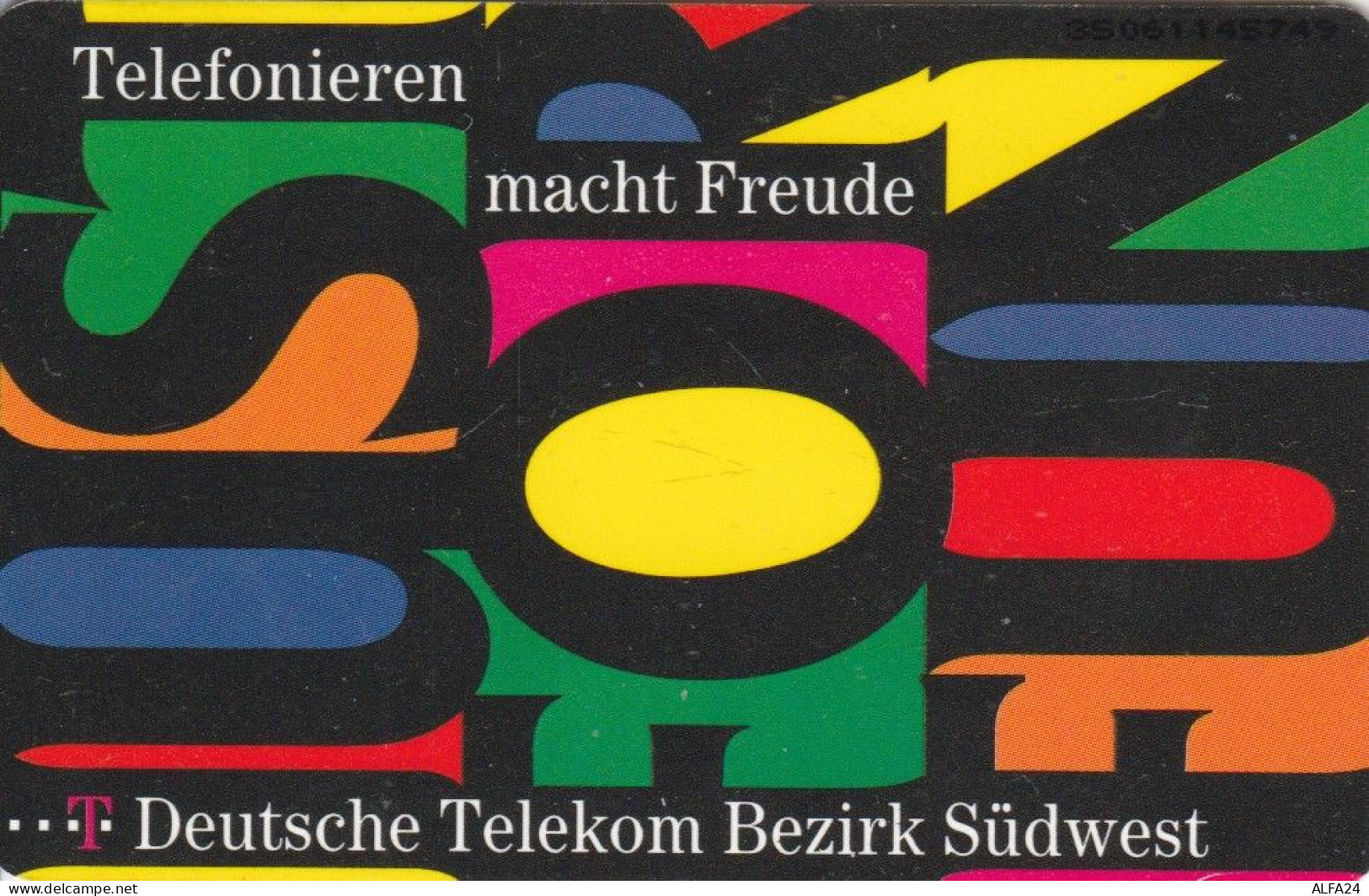 PHONE CARD GERMANIA SERIE A TIR 60000  (E107.25.3 - A + AD-Series : Publicitaires - D. Telekom AG
