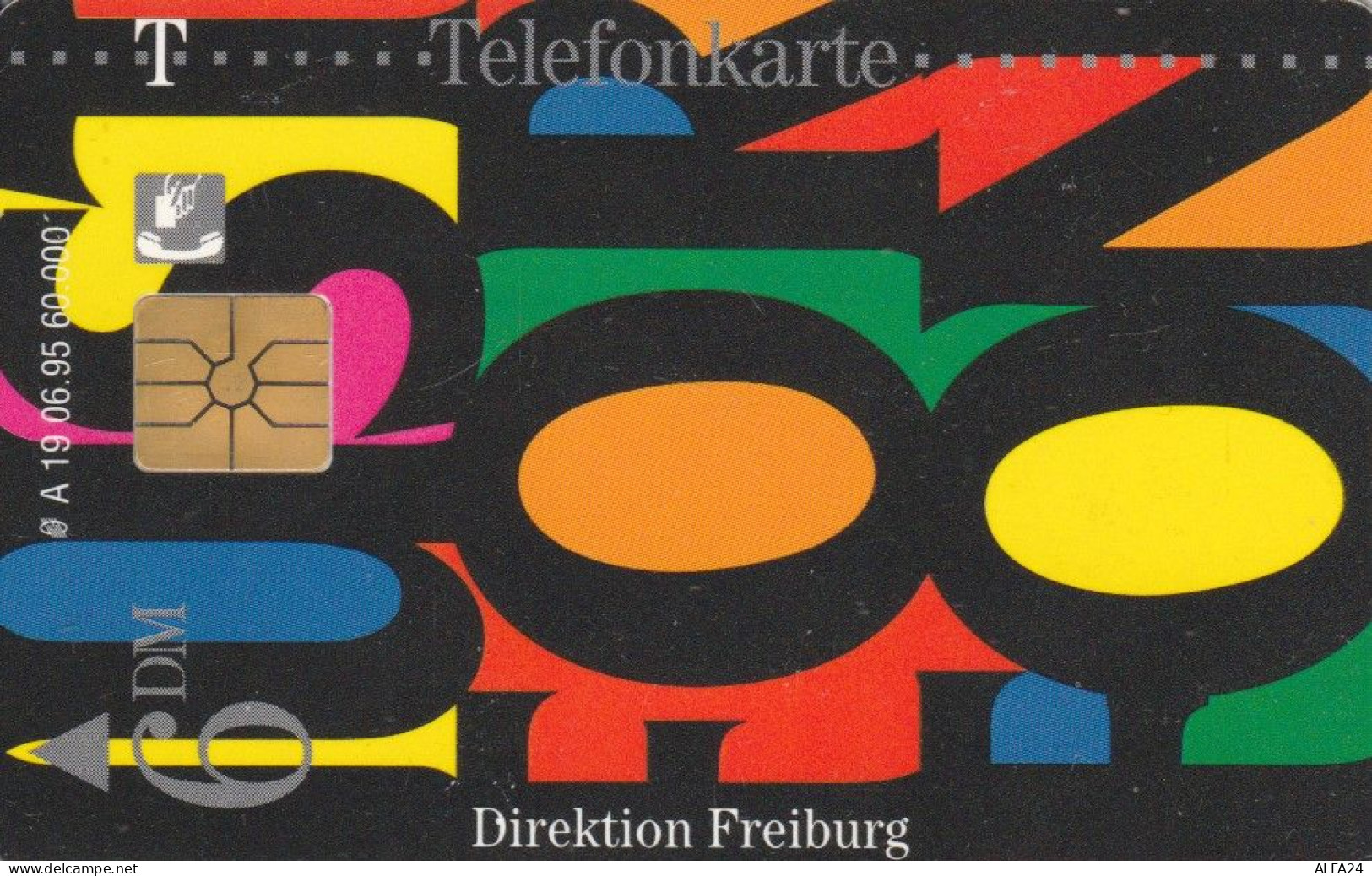 PHONE CARD GERMANIA SERIE A TIR 60000  (E107.25.3 - A + AD-Series : D. Telekom AG Advertisement