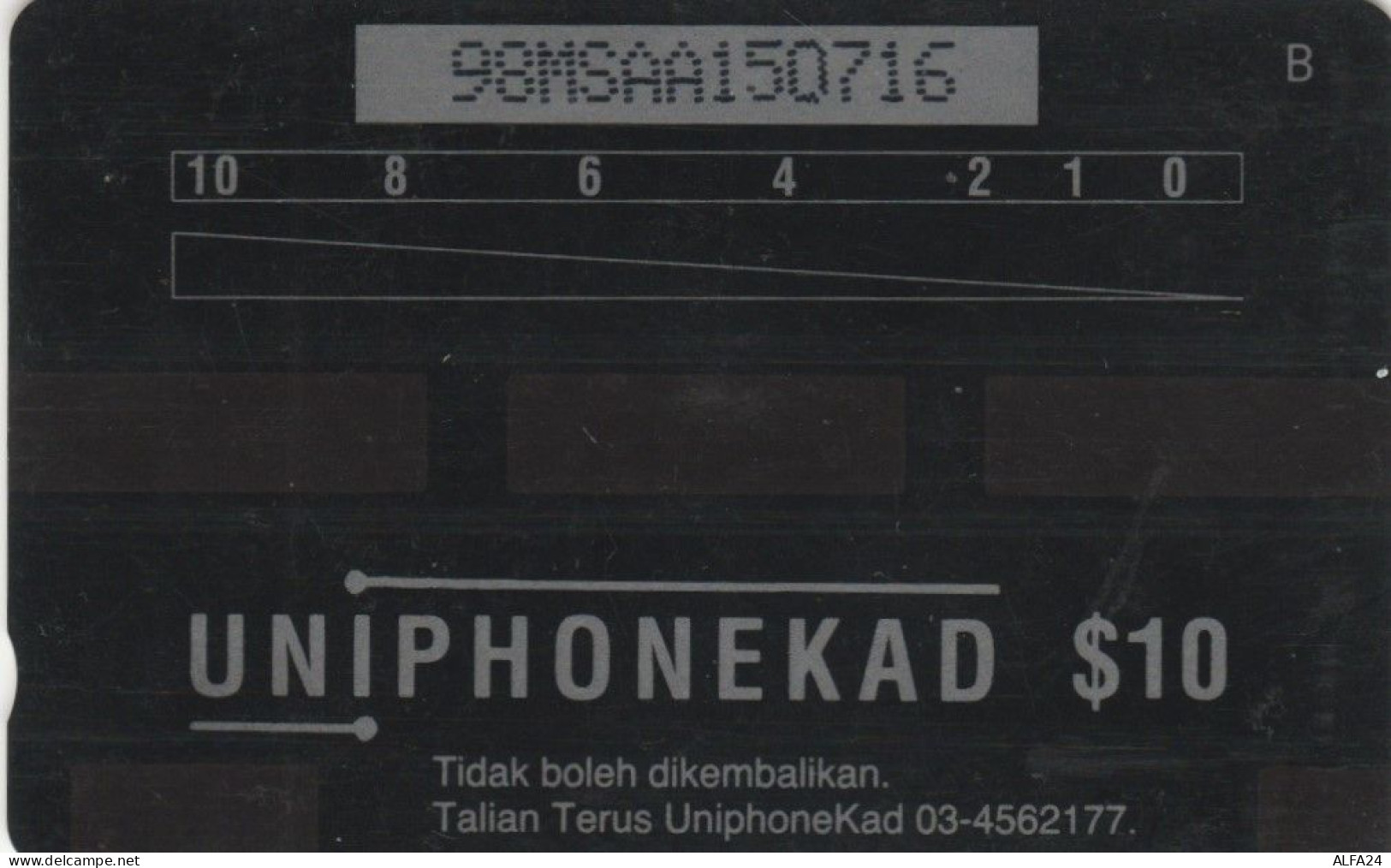 PHONE CARD MALESIA  (E107.24.8 - Malasia