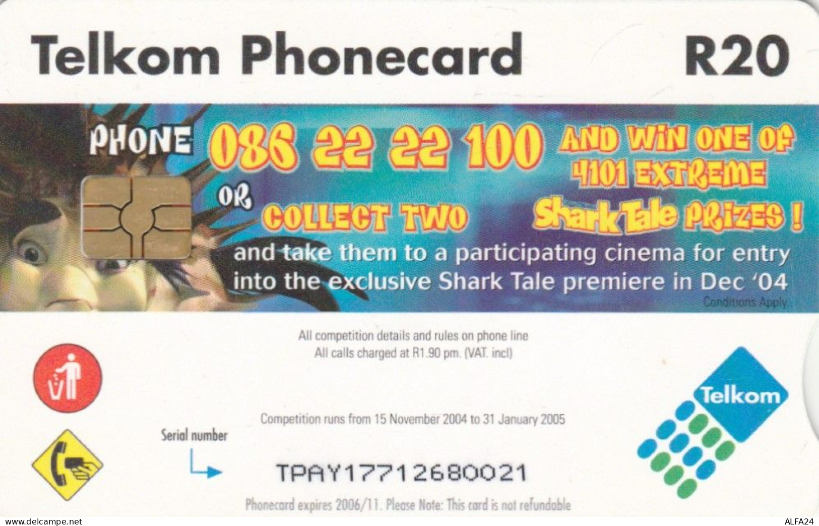 PHONE CARD SUDAFRICA   (E107.21.6 - Südafrika