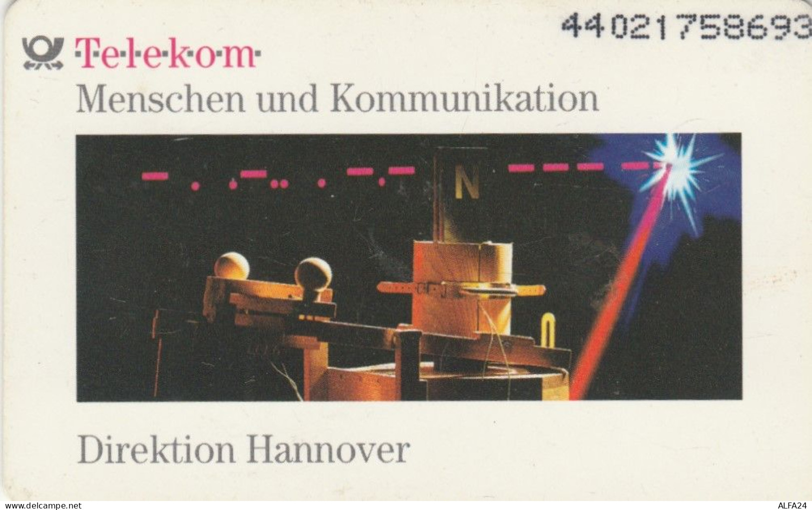 PHONE CARD GERMANIA SERIE A TIR 48000  (E107.17.6 - A + AD-Reeks :  Advertenties Van D. Telekom AG