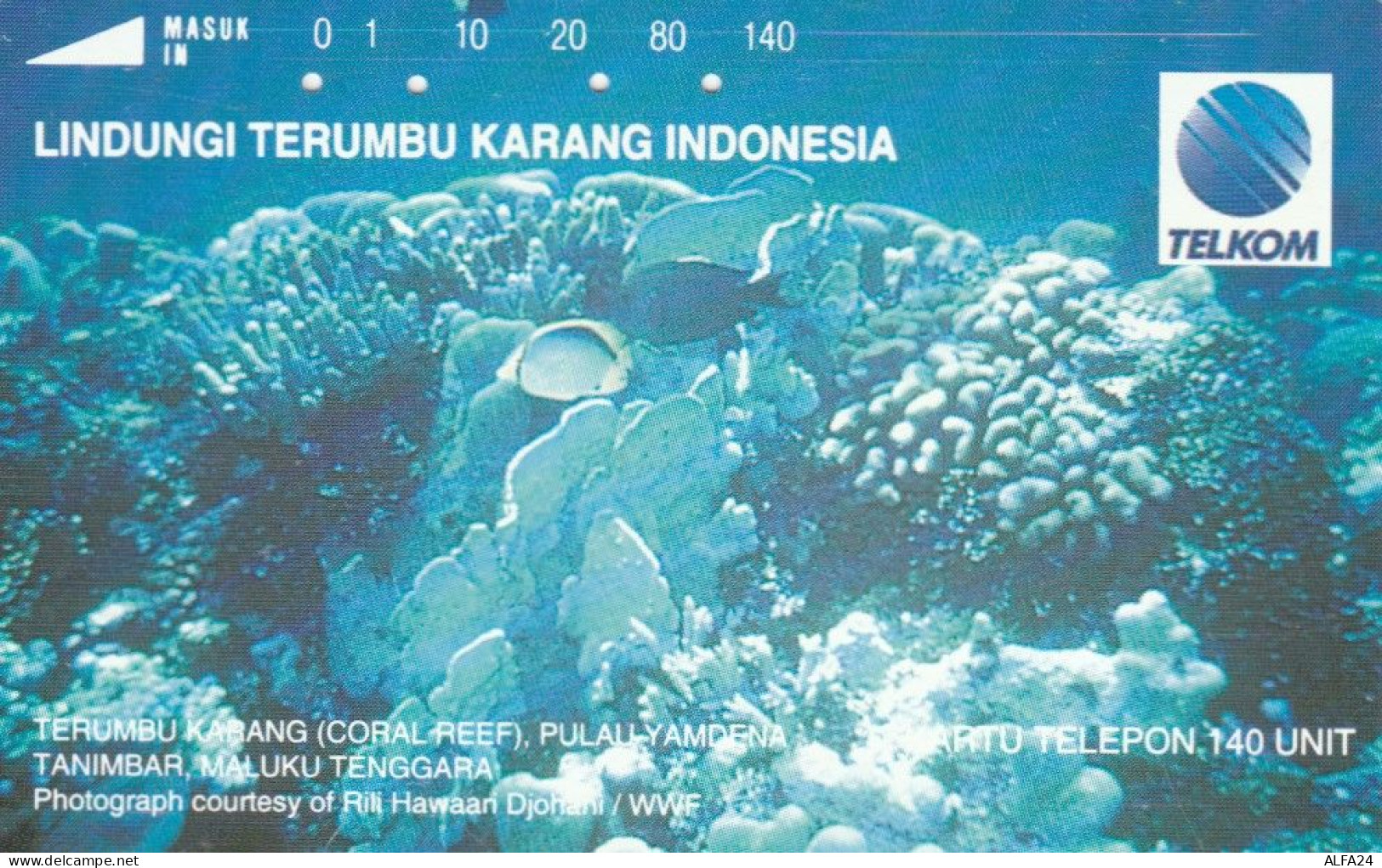 PHONE CARD INDONESIA  (E108.52.7 - Indonesië