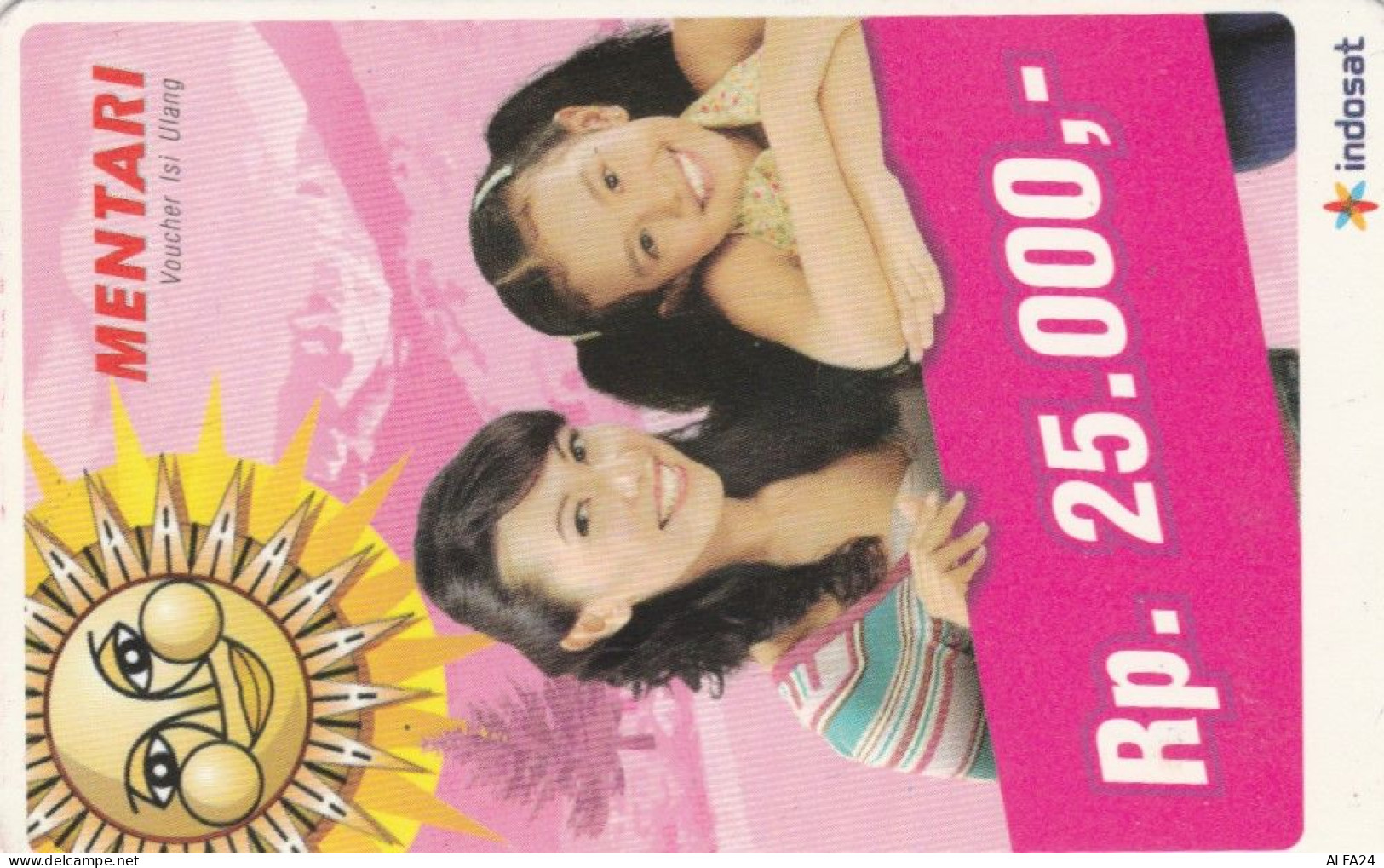 PREPAID PHONE CARD INDONESIA  (E108.53.6 - Indonesien