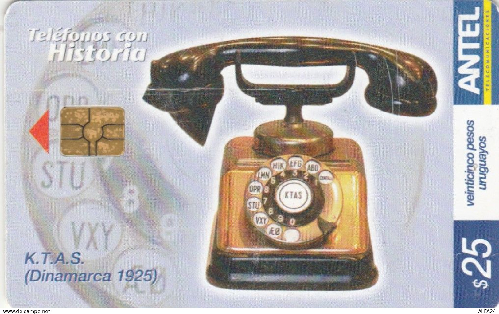 PHONE CARD URUGUAY  (E108.50.10 - Uruguay
