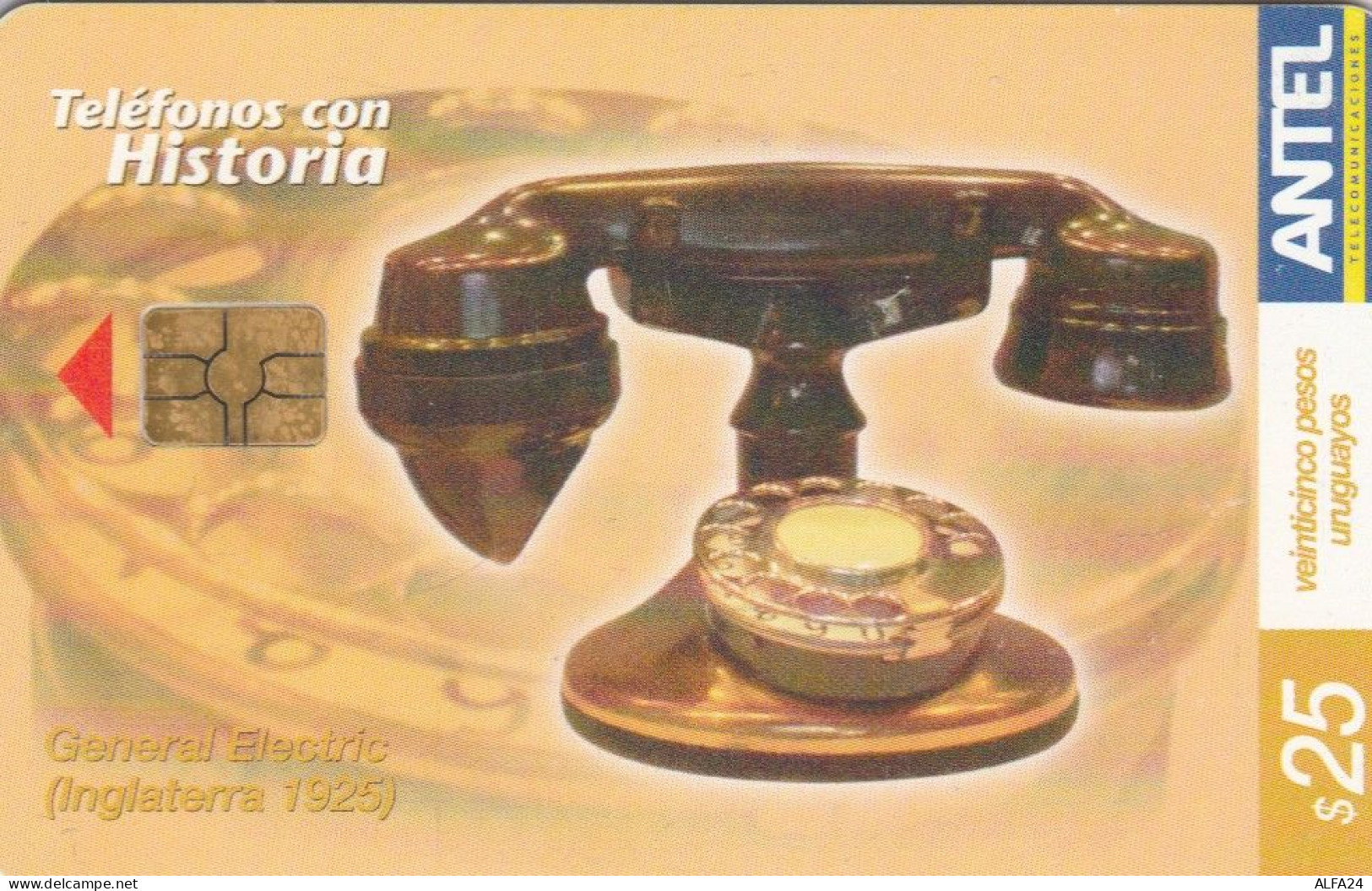 PHONE CARD URUGUAY  (E108.50.9 - Uruguay