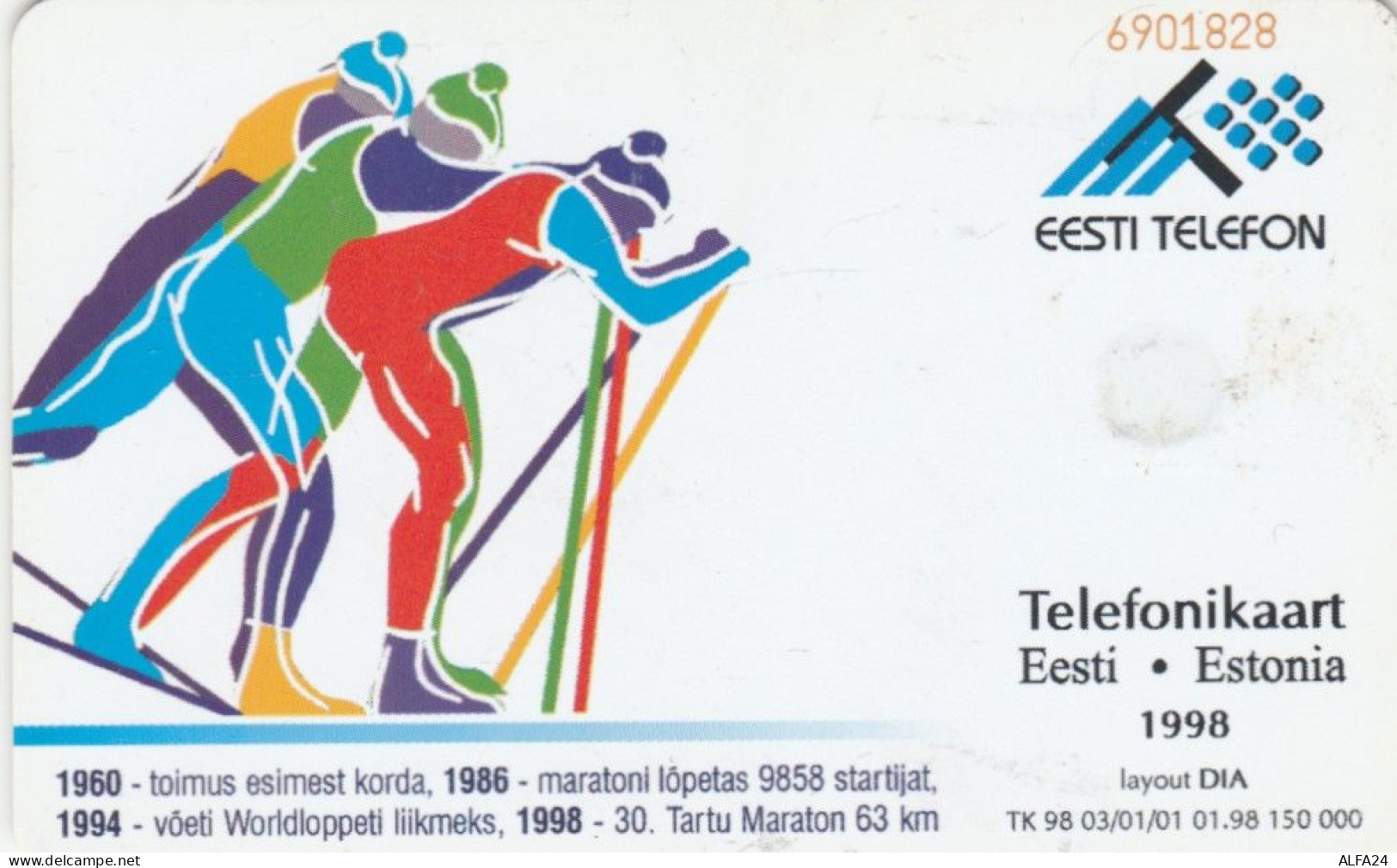 PHONE CARD ESTONIA  (E108.39.2 - Estonie