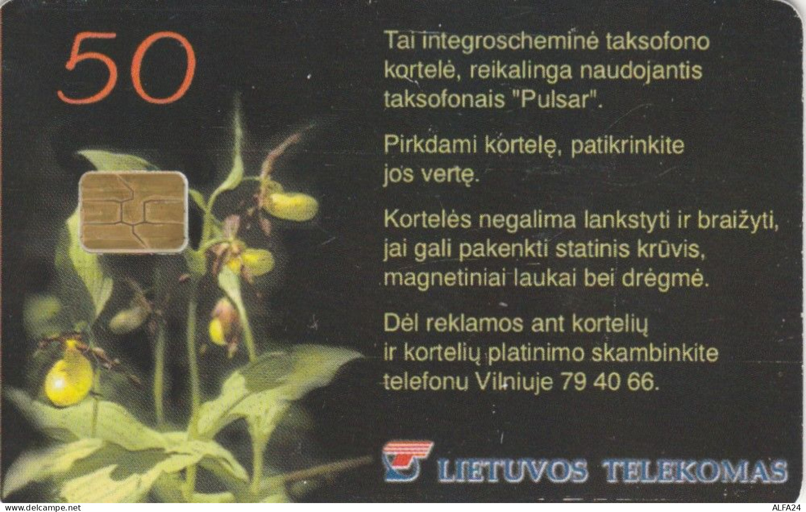 PHONE CARD LITUANIA  (E108.31.10 - Lituanie