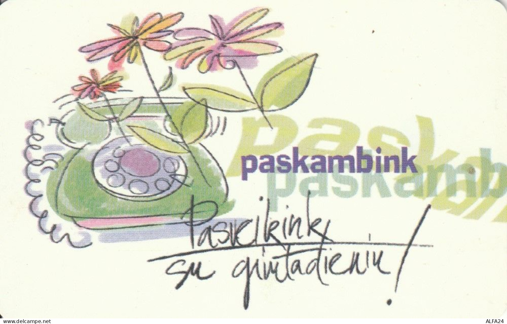 PHONE CARD LITUANIA  (E108.31.3 - Lithuania