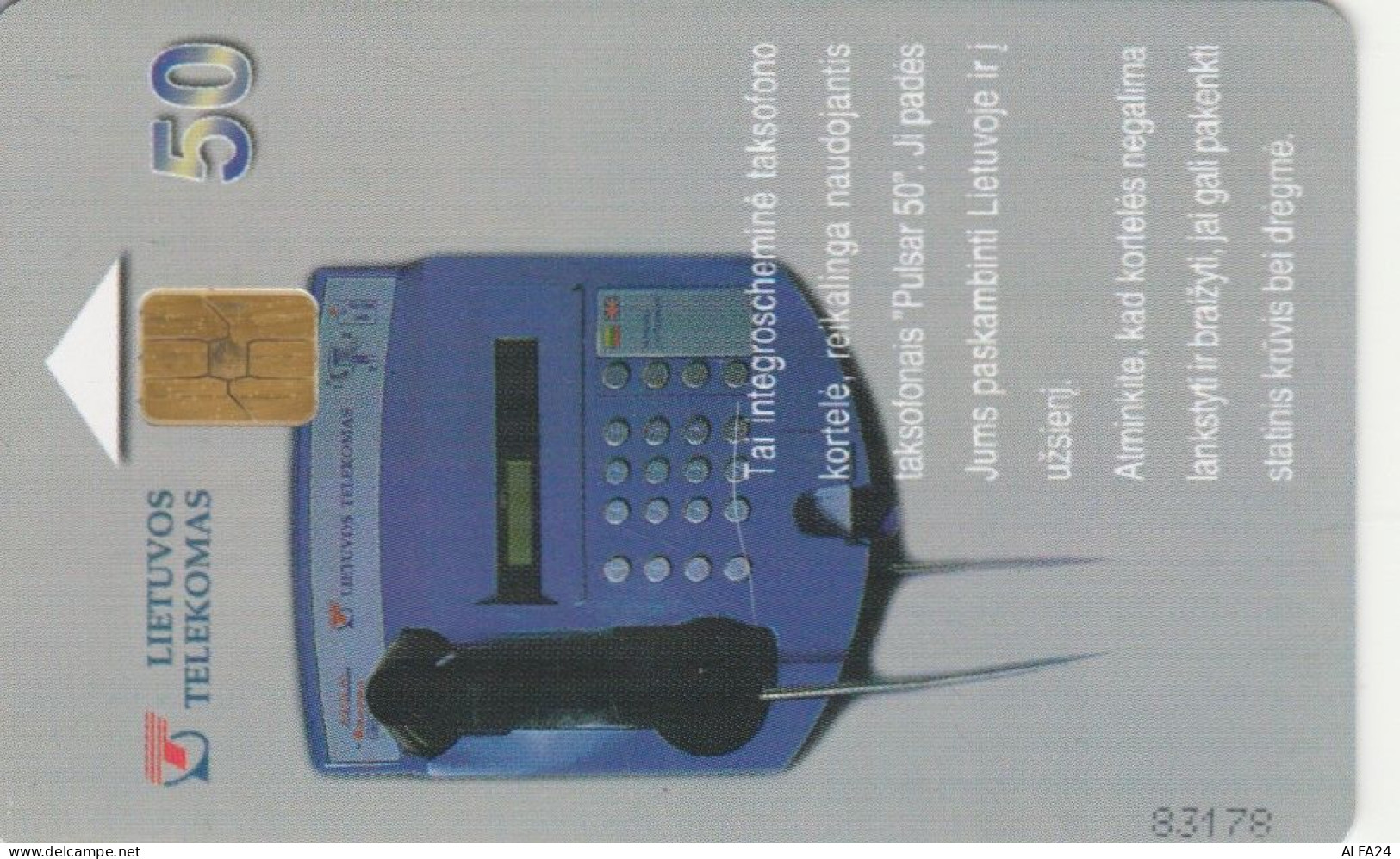 PHONE CARD LITUANIA  (E108.30.3 - Litauen