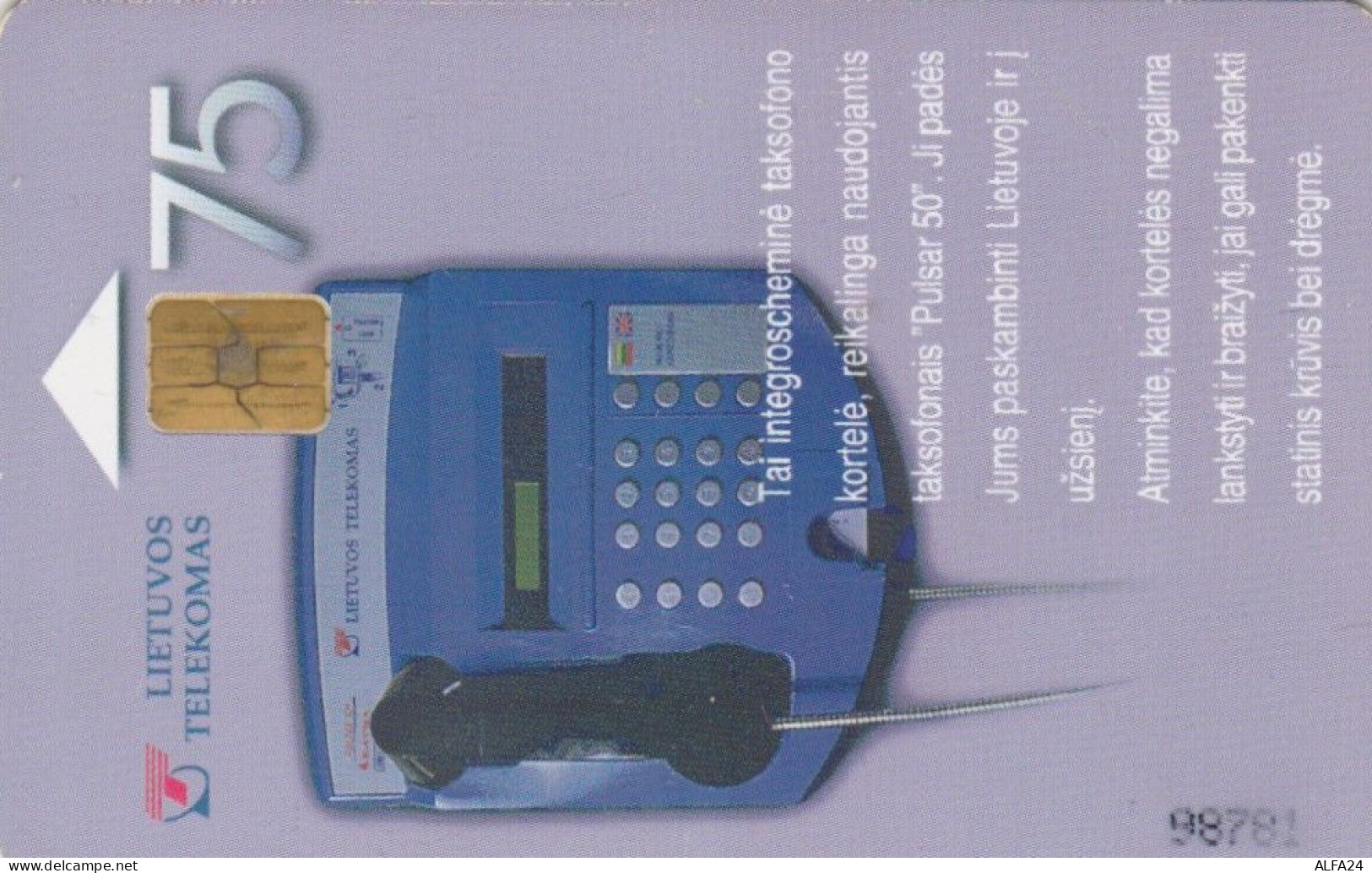 PHONE CARD LITUANIA  (E108.30.2 - Lituanie