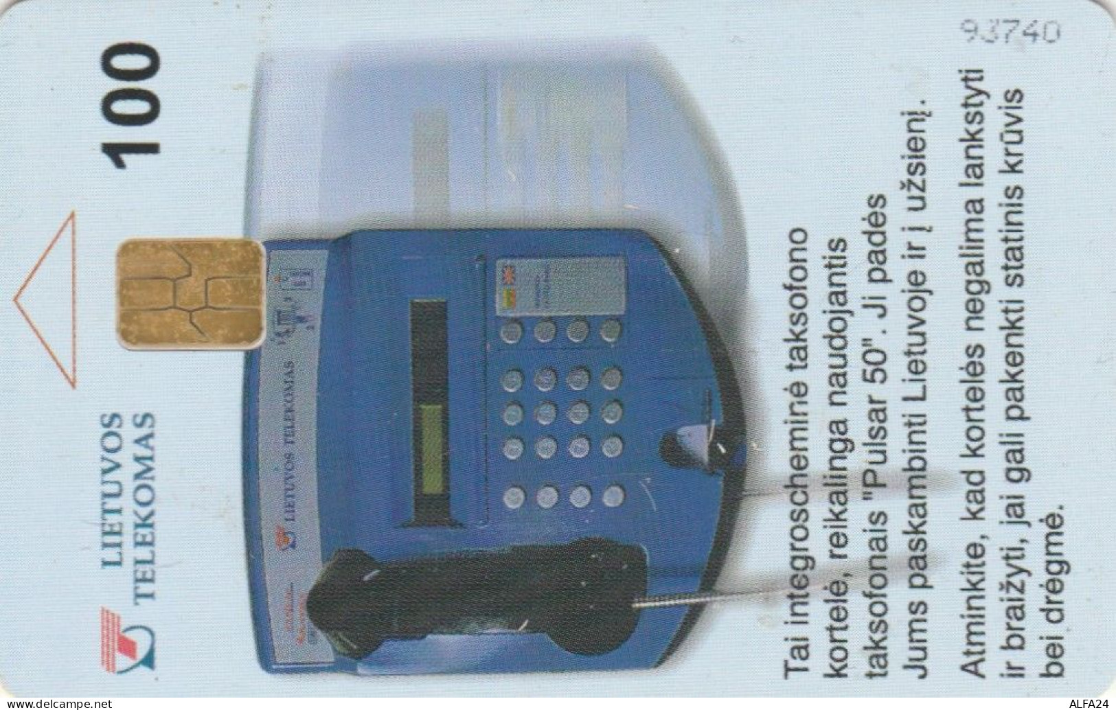 PHONE CARD LITUANIA  (E108.29.6 - Lithuania