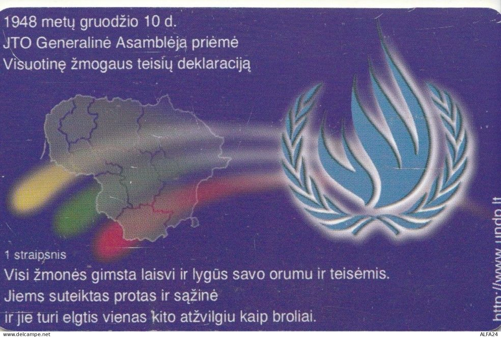 PHONE CARD LITUANIA  (E108.28.5 - Litouwen