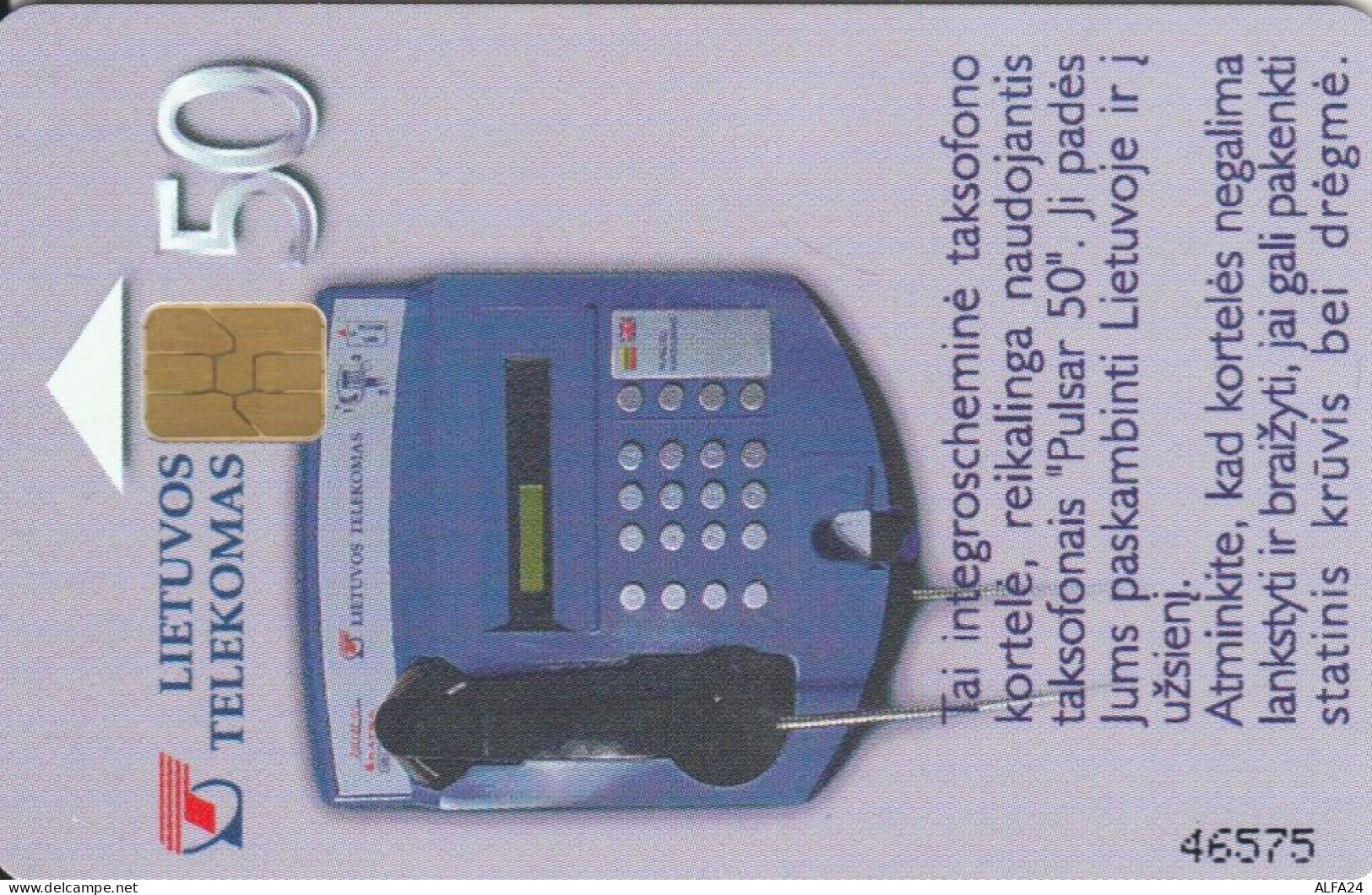 PHONE CARD LITUANIA  (E108.28.9 - Lituanie