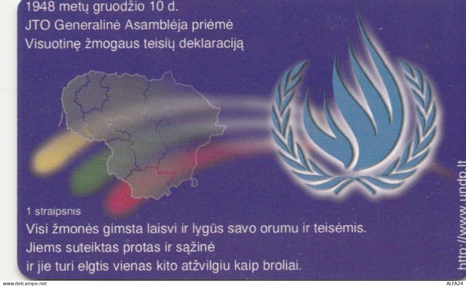 PHONE CARD LITUANIA  (E108.28.7 - Lituanie
